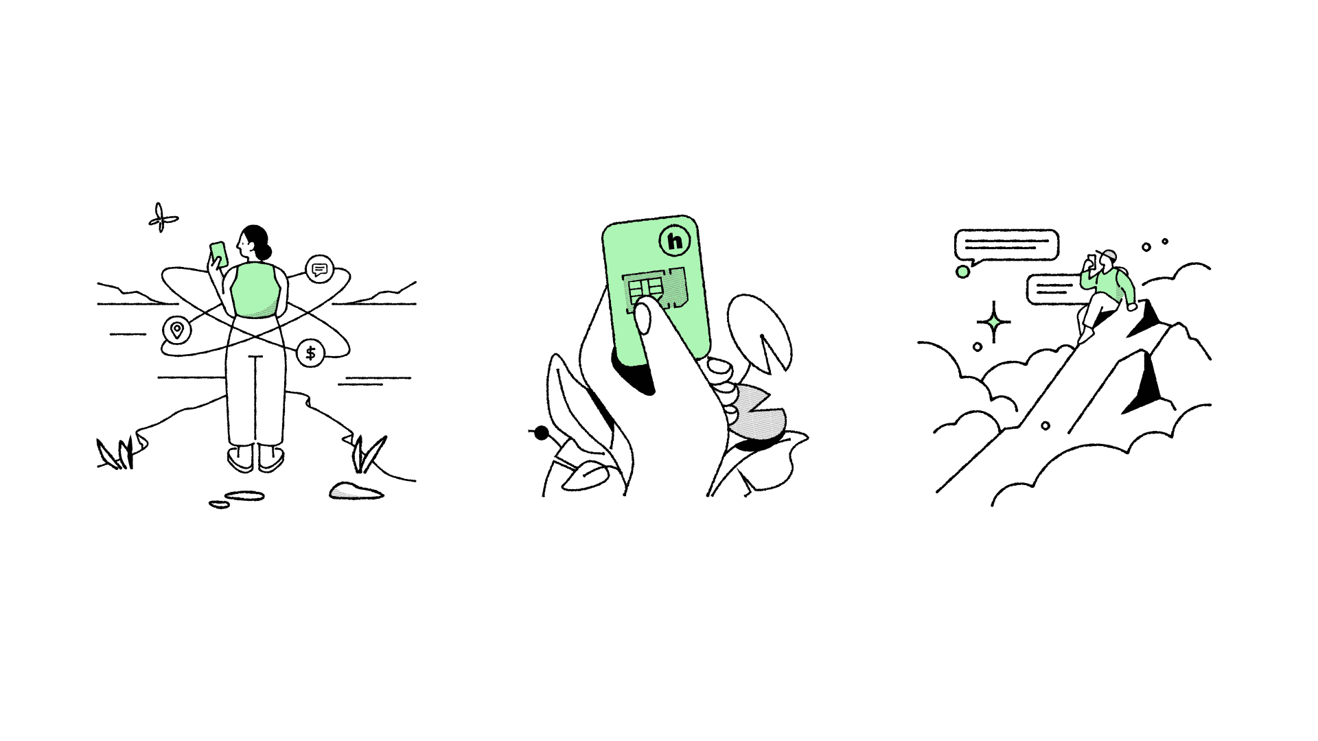 Our new hero illustrations